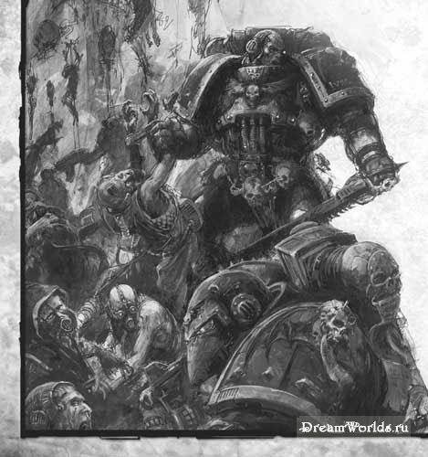Warhammer 40k в чёрно-белом