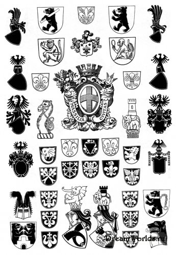 Рыцарские гербы и их символика 1218368360_image001