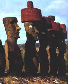 Загадочные статуи острова Пасхи