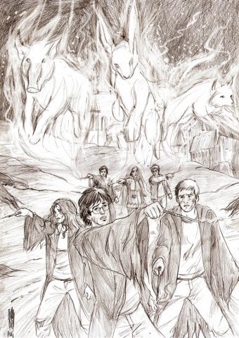 Иллюстрации к Гарри Поттеру - 3.