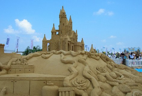 Замки из песка
