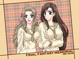 Tifa Lockheart и компани. Final Fantasy VII.
