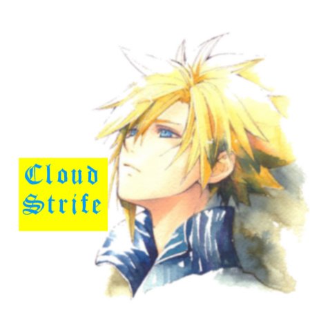 Cloud Strife. Final Fantasy VII