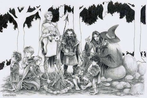 Иллюстрации по Толкиену в аниме