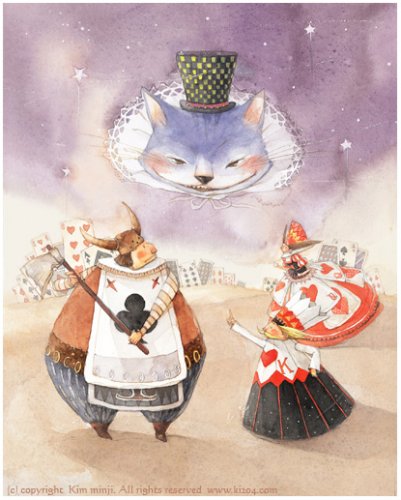 Алиса в стране чудес. Иллюстрации Kim Min Ji