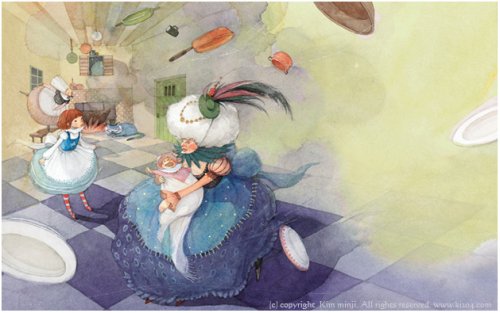 Алиса в стране чудес. Иллюстрации Kim Min Ji