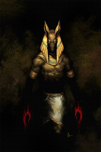 Египетский бог смерти Анубис