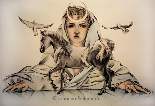 Johanna Pieterman: воспевая мистику