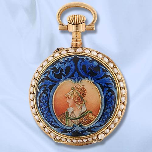 Украшения викторианской эпохи - Часы-медальоны, Браслеты в виде ремешка с пряжкой