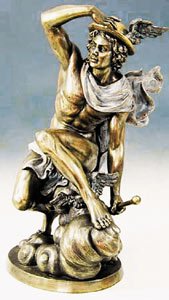 Бог торговли, ловкости, воровства. Греческий Гермес или римский Меркурий