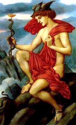 Бог торговли, ловкости, воровства. Греческий Гермес или римский Меркурий