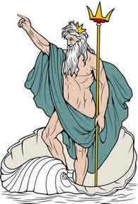 Бог подводного мира. Греческий Посейдон или римский Нептун