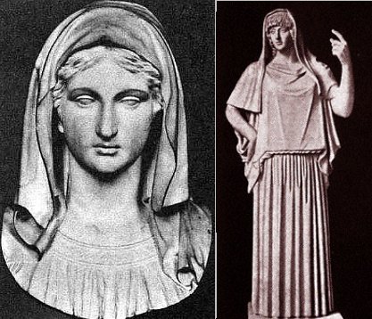 Богиня домашнего очага. Греческая Гестия или римская Веста