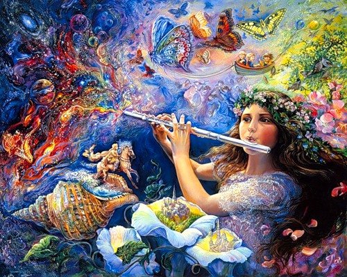 Девушка с флейтой
