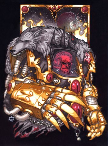 Aerion-the-Faithful - автор картинок из вселенной Warhammer 40k