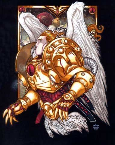 Aerion-the-Faithful - автор картинок из вселенной Warhammer 40k