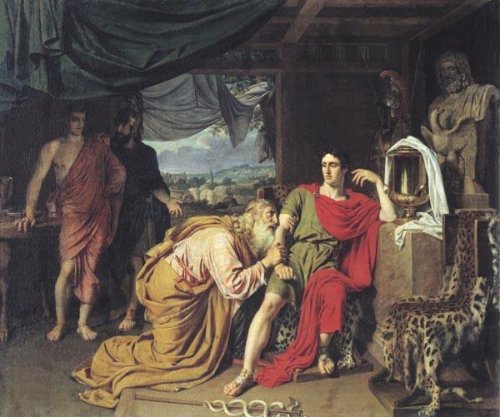 Мифологический и религиозный жанры в классической живописи.