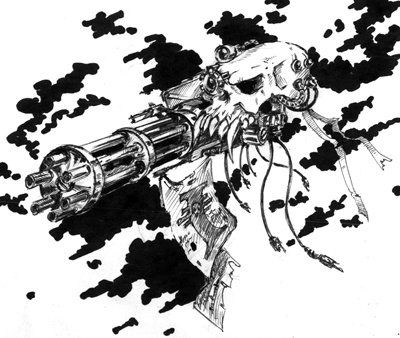 Warhammer 40k (рисунки brothar aka Девятый)