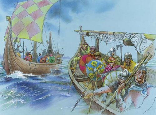 Драккары-ладьи викингов