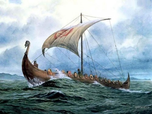 Драккары-ладьи викингов