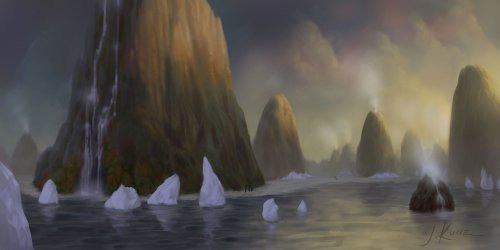 Волшебные пейзажи мира Warcraft