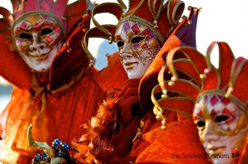 Маски Венецианского карнавала 2010