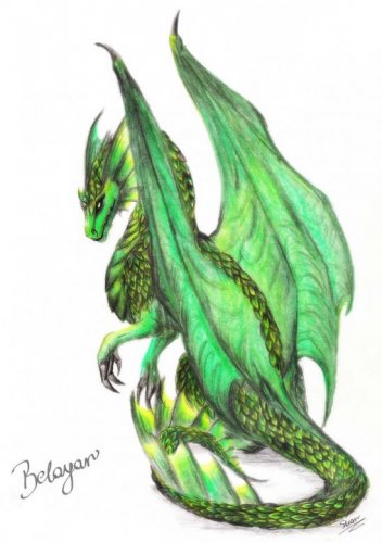Зелёные драконы
