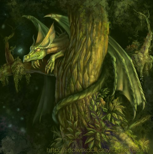 Зелёные драконы