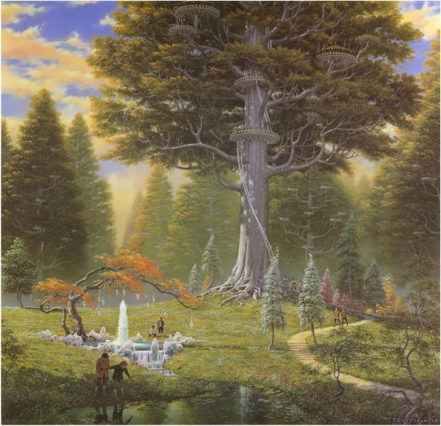 Деревья в волшебных мирах
