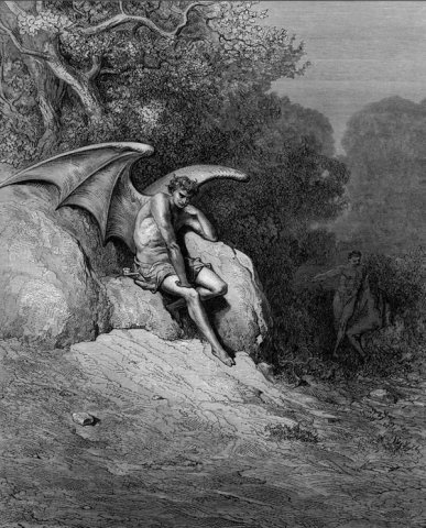 Гравюры Gustave Dore. "Потерянный рай"