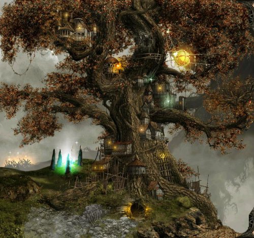Деревья в волшебных мирах