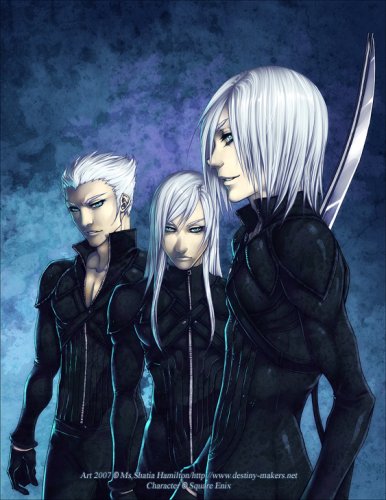 Silver-Haired Men . Кададж, Язу и Лоз.