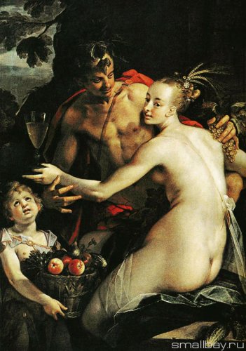 Мифологические образы в картинах Hans Von Aachen