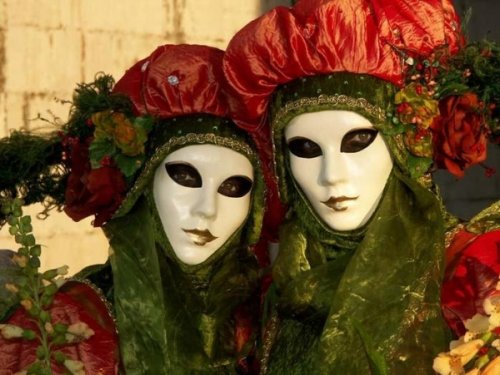 Венеция... Загадочные маски