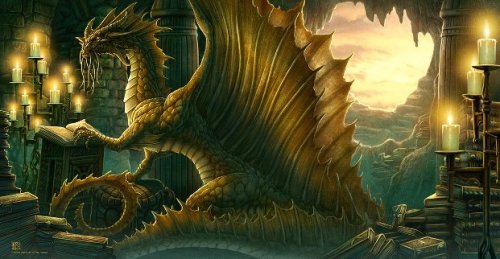 Золотой дракон: одинокий мудрец