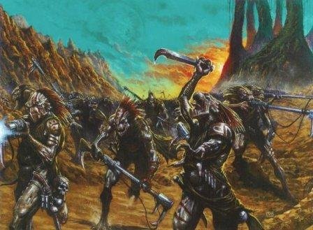 Warhammer40000: войска ивооружение империи Тау