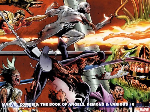 Обложки комиксов Marvel за 2007 год (часть5)