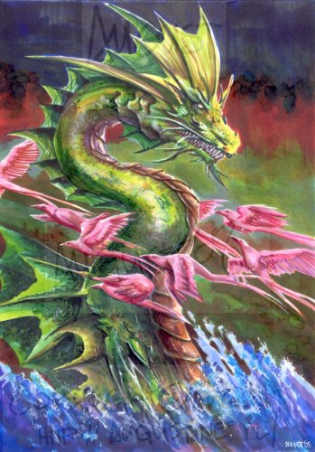 Морской дракон: мудрый отшельник