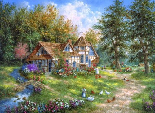 Dennis Lewan и его сказочные домики
