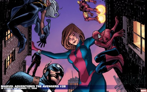 Обложки комиксов Marvel за 2008 год (часть3)
