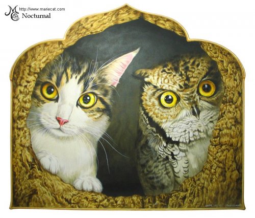 Коты и кошки от Mariecat