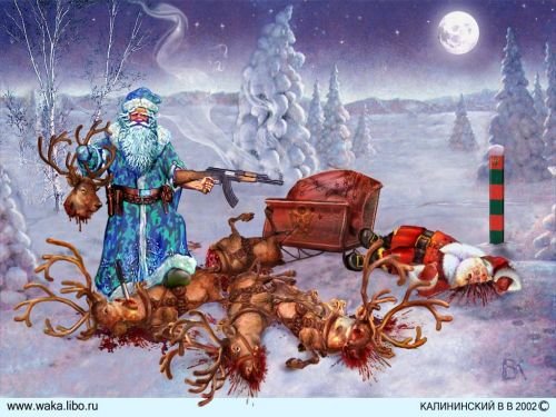 Как Дед Мороз из злого божества превратился в доброго старикашку