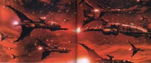 Космические Флотилии вселенной Warhammer 40000. Часть 1