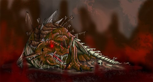 Дракон-зомби: восставший из мертвых