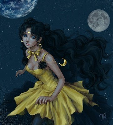 Герои Сейлор Мун (Sailormoon) изображенные художником 7R