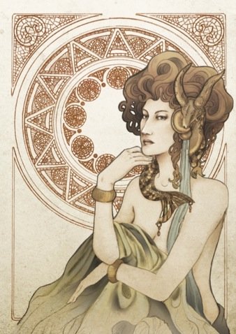 Art Nouveau, часть II: Зодиак от flixm