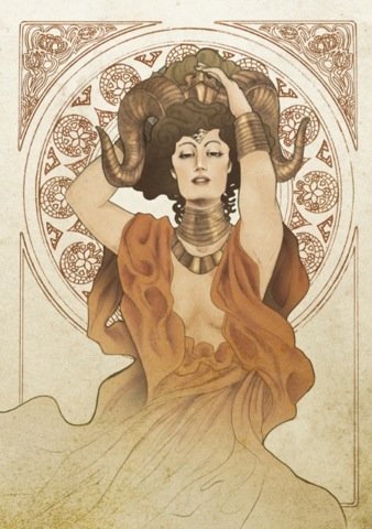 Art Nouveau, часть II: Зодиак от flixm