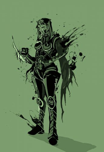 Арт по Warhammer 40k - 16. Место женщины в мрачном будущем