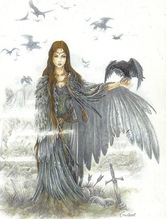 Морриган, Бадб, Маха - неистовые богини Ирландии