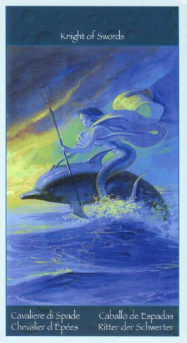 Таро-русалки из Италии (младшие арканы - мечи и жезлы)